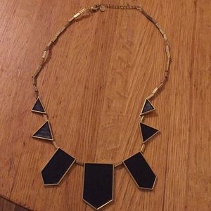 Edgy geometric necklace